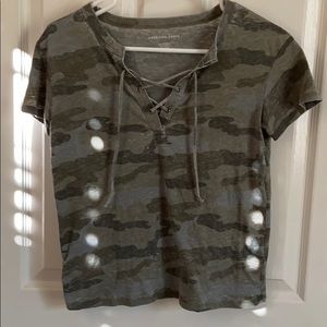 American Eagle Camo Tee